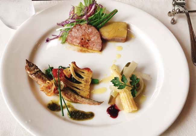 桜がみえました　イタリア料理　「ピケ」　南区川沿２条