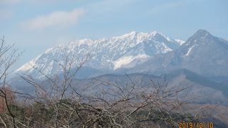 岡山県から見ても素敵な山です