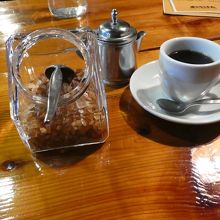 食後のコーヒー