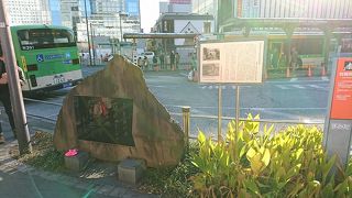 錦糸町駅南口の駅前広場にあります