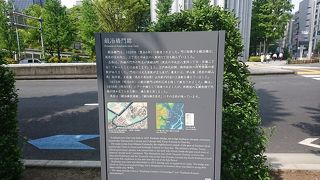 鍛冶橋が架かっていた場所
