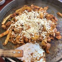 チーズたっぷり