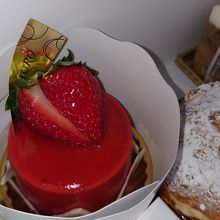いちごのムース