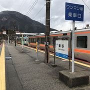 高山本線：猪谷駅、JR西日本とJR東海の境目駅