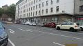 マインツの駅前通り