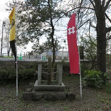 「松平忠吉・井伊直政陣跡」の碑がありました