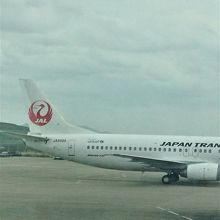 尾翼はJALと同じ鶴丸