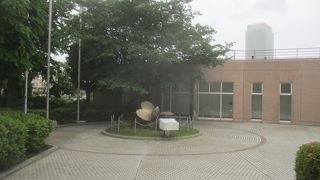 帆船日本丸のスクリュープロペラ