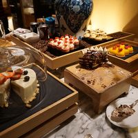 ラウンジでもデザート充実