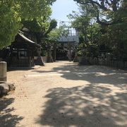 原田神社の中にある有形文化財