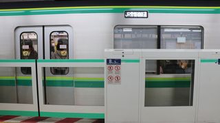 ホームドアの設置が進みます