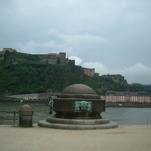 ライン川とモーゼル川の合流点