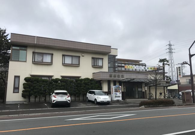 温泉の街甲府市、国母温泉行こっ