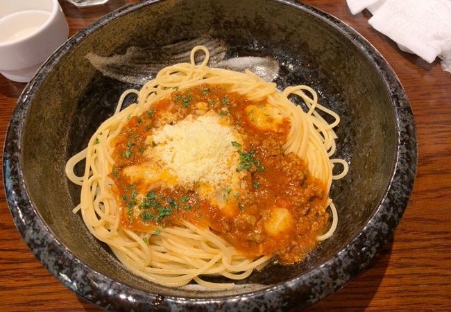 休日も注文できる、ランチはりんりんセットがお得です!　パスタが美味しい♪