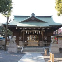 日枝神社拝殿