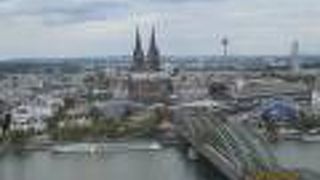 ケルンの街並みを一望できます