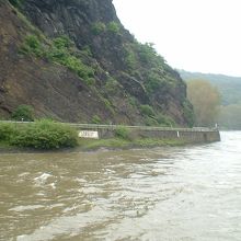 ローレライ近辺のライン川