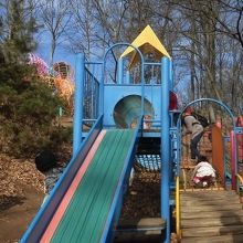 遊具がいっぱいです