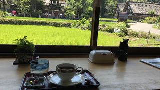 明善寺郷土館の目の前で眺め良い！