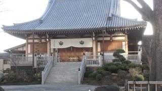 約１０ｍの岩淵大観音が目を引きます