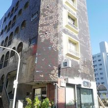 お洒落な外壁のマンション