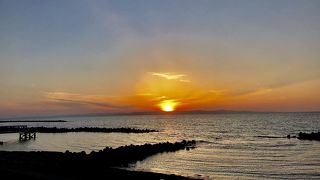 夕日の名所
