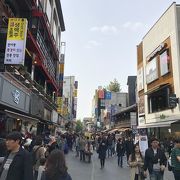 韓国の伝統工芸品などが買える