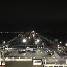 夜間の風景です。