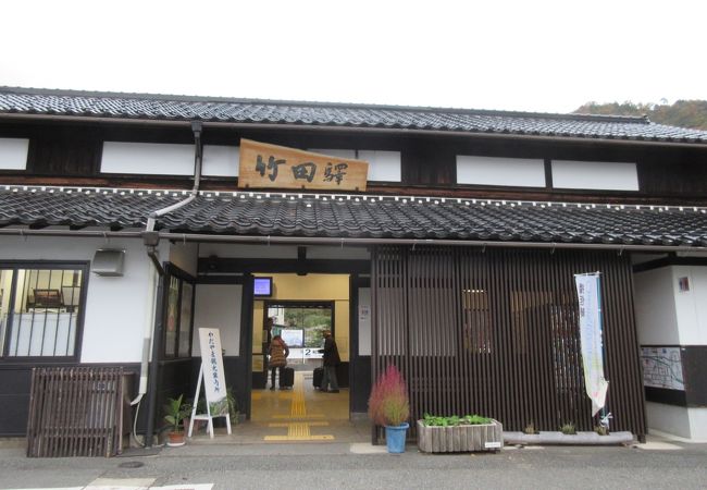 竹田駅の駅舎
