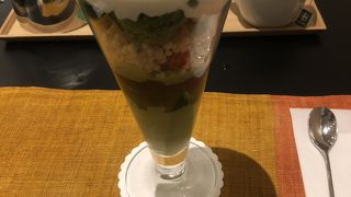 まるとパフェ食べました☆