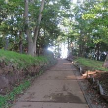 公園東口から歩きました