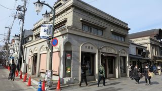 柔らかな雰囲気の街並み