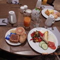 朝食バイキング・・・