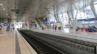 ドイツ各地を結ぶ鉄道網