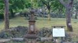 馬の水飲み場跡♪