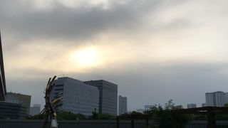 開放的なテラス