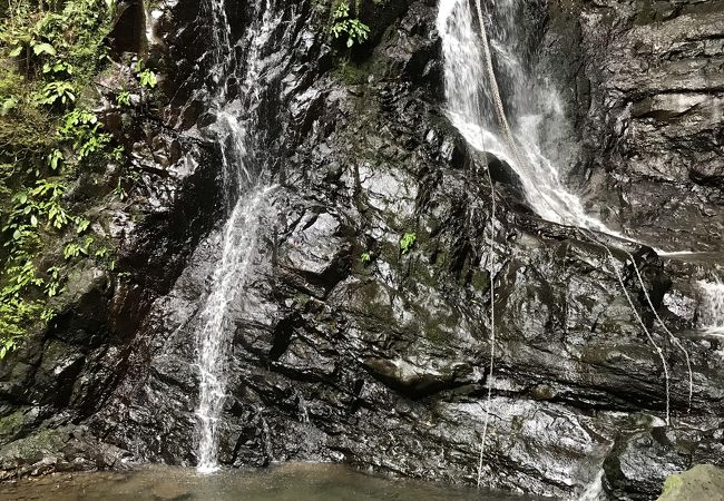 渓流と滝と山道