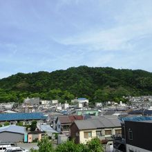 飯盛山の全景