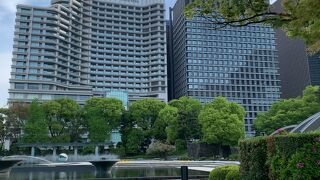 【丸の内】和田倉噴水公園、朝の体操にお勧め