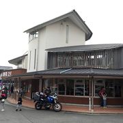 まるで小さな水族館の道の駅。