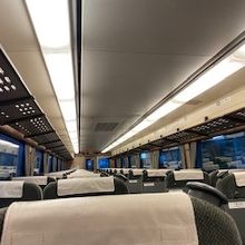 車内の様子です。