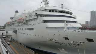 大きな船が入っていると最高です