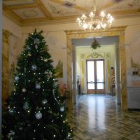 サロンの天井画