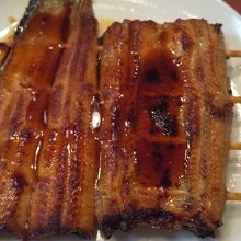 テイクアウトの鰻の蒲焼き