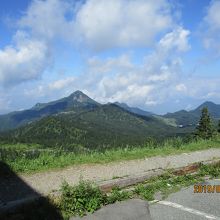 ドライブインからの景観