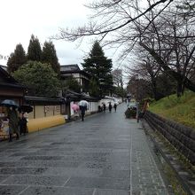 美しい通りです。