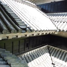 大天守から渡櫓を見る。その１