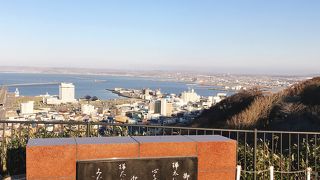 昭和43年　「昭和天皇行幸啓記念碑」　稚内公園