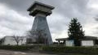 富山（岩瀬）：富山港展望台、無料・立山連峰を