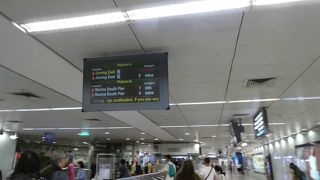 都心の駅なのに改札口も狭くて混雑。